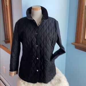 Burberry Quilted Jacket with Nova Check Lining